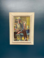 “Artist in His Studio” by Einar Lindberg (1916–1993)