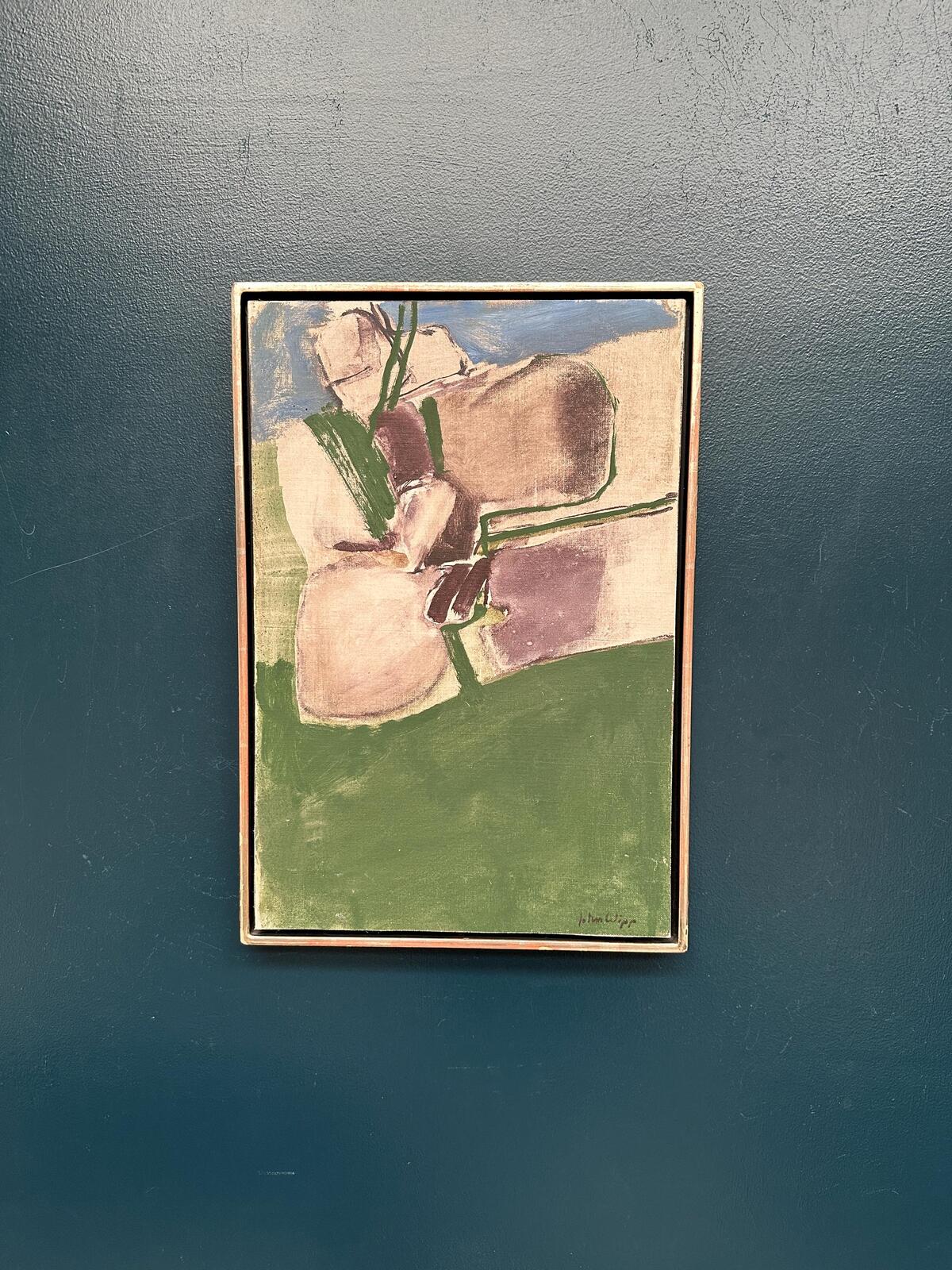 “Abstract” by John Wipp (1927–2005)