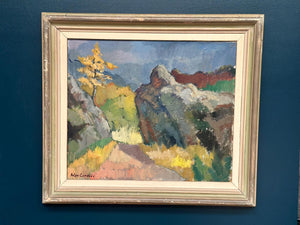 Höstmotiv från Koön By Helge Cardell