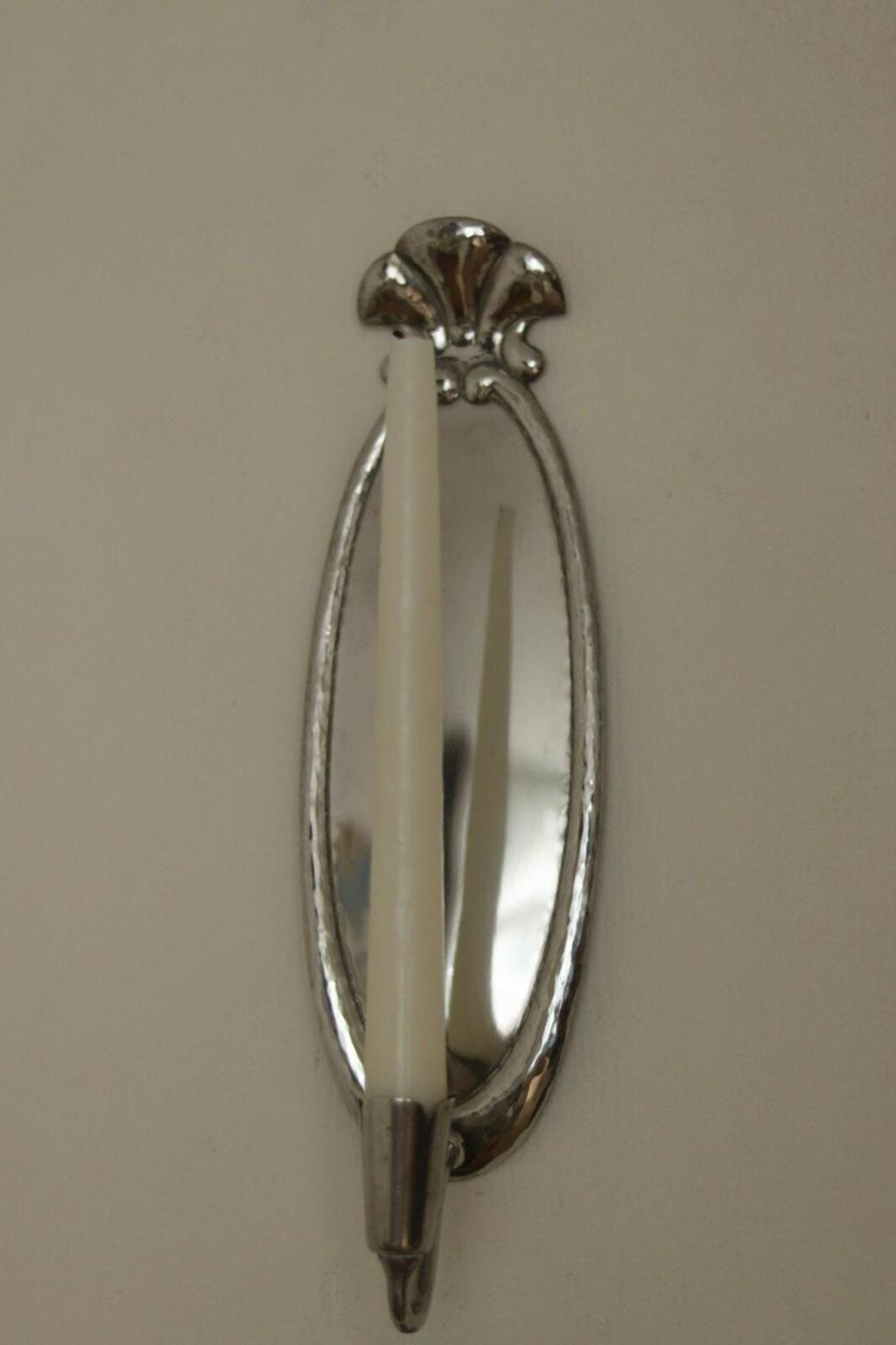 Pair of Swedish Grace Pewter Sconces by Svenskt - Tenn