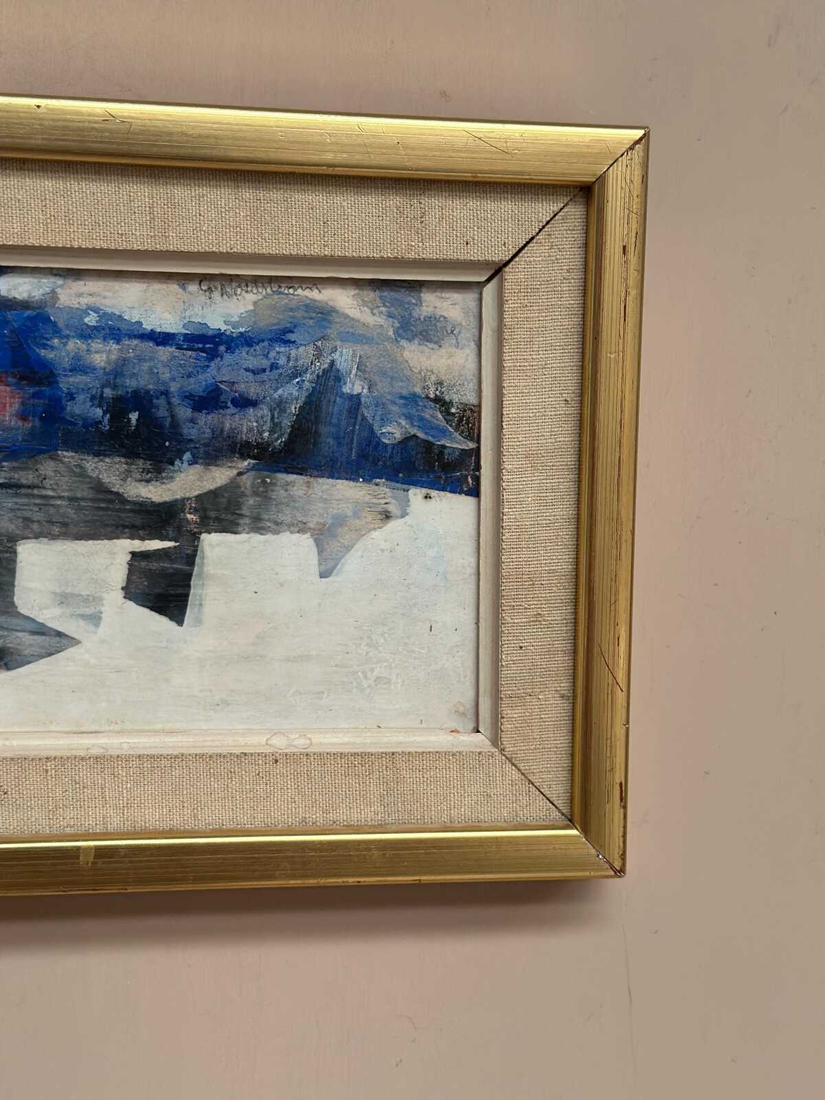 “Blue Composition” by Gunnar Nordström
