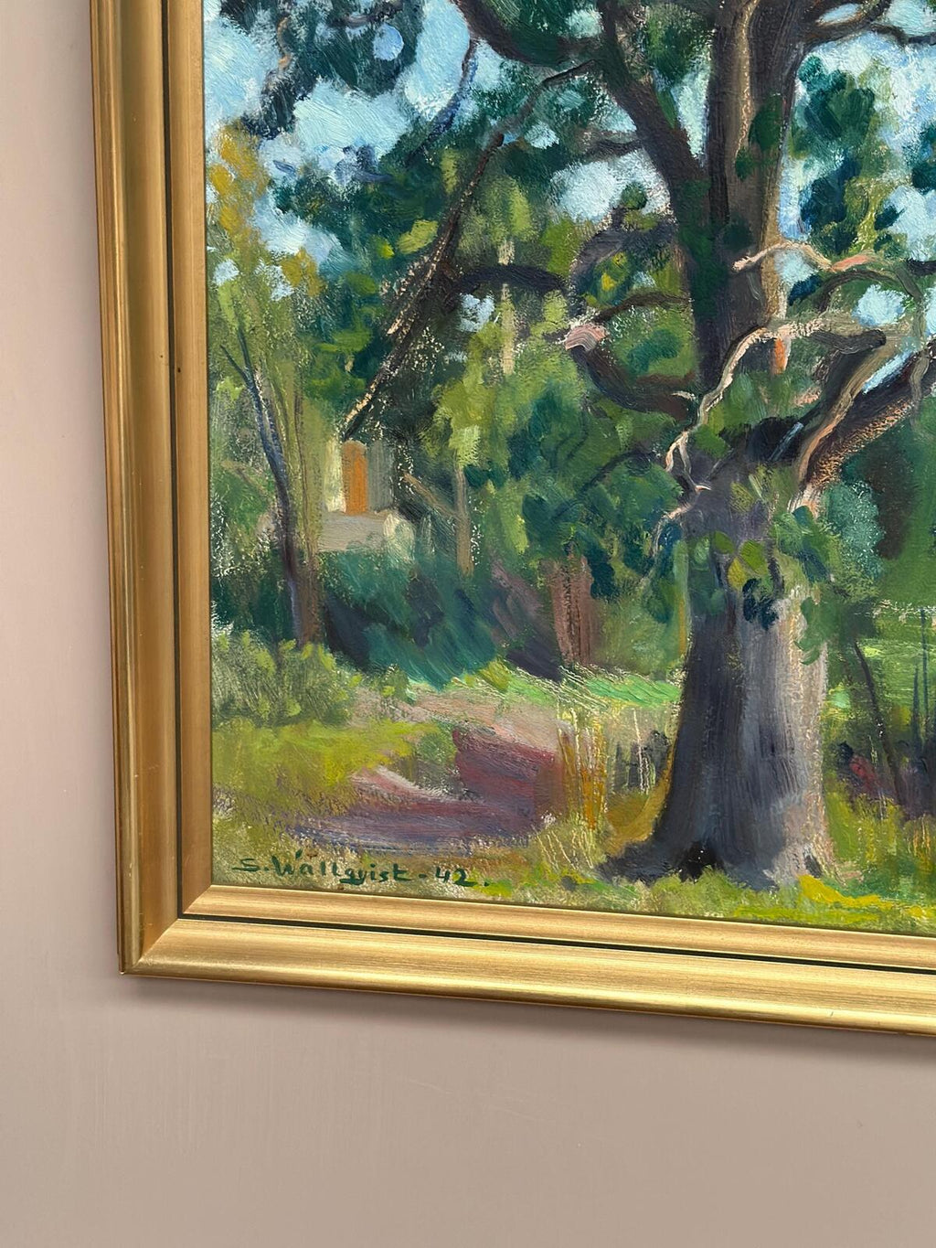 “Majestic Tree” by Sven Wallqvist (1909–1991)
