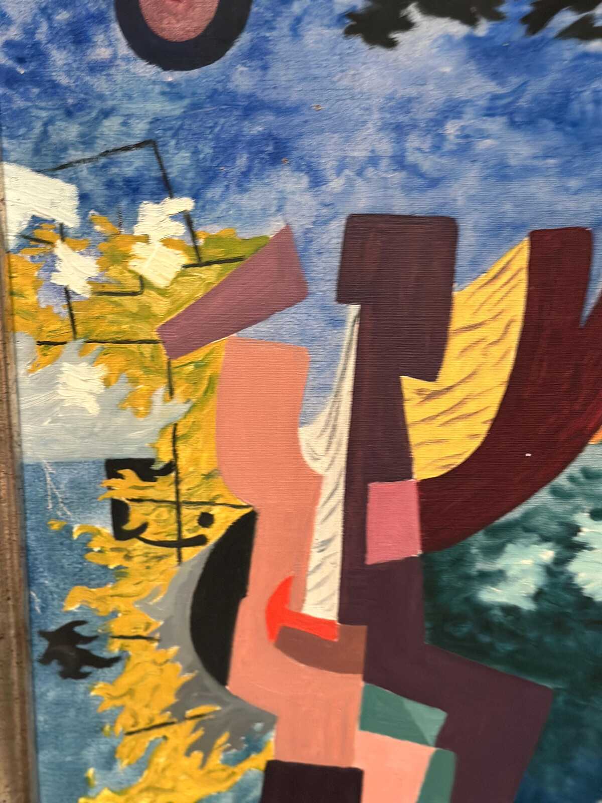 “Abstract Composition” by Manfred Bluth