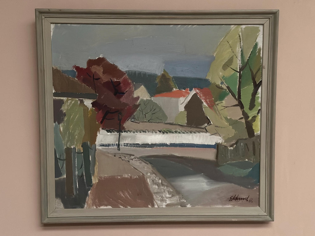 “Landscape” by Bengt Eklund (1916–1989)