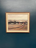 “Landscape with Farms” by B. Jernberg