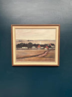 “Landscape with Farms” by B. Jernberg
