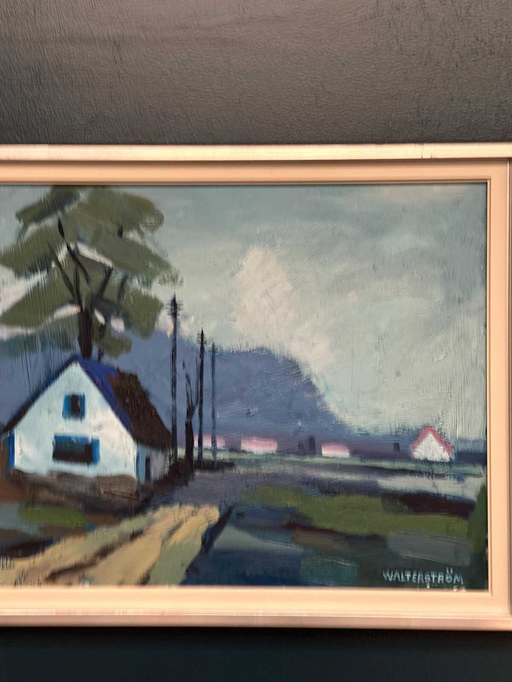 “Landscape with House” by Ingvar Walterström