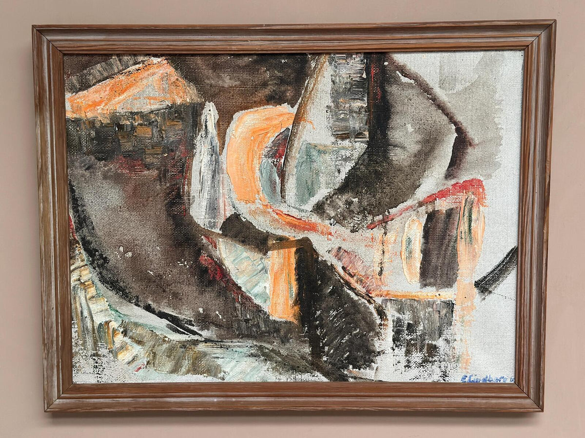 “Abstract Composition” by Eivor Lindberg