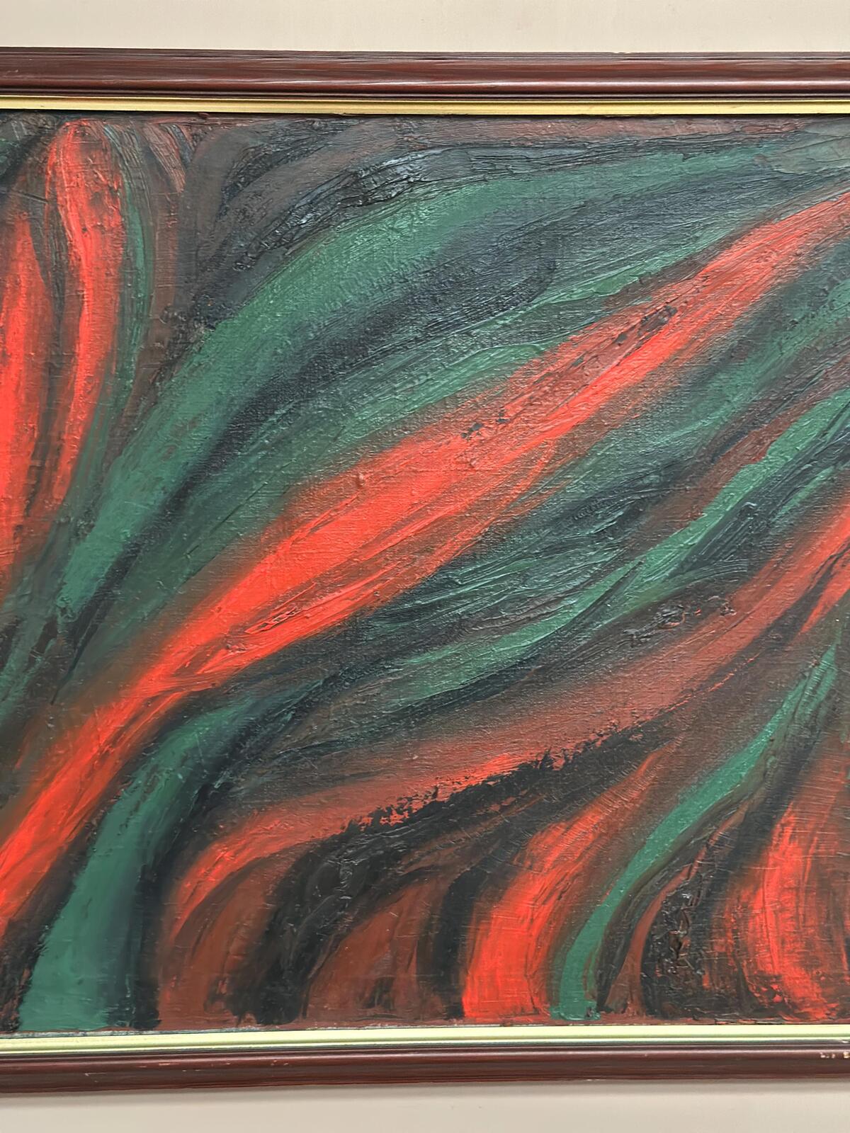 Abstract Expressionist Composition