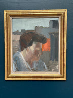 “Figure in Profile” by Sigrid Aminoff Oxenstierna 1974