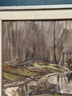 “Old Sawmill, Apelnäs Roasjö” by Gunnar Svensson