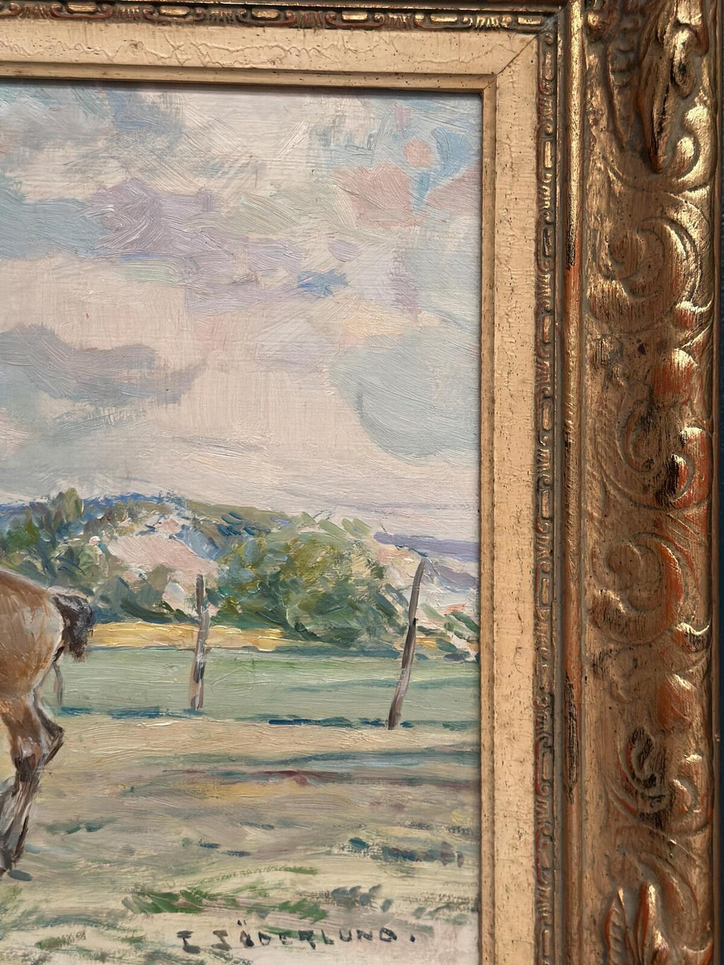 “Horses in a Pasture” by Einar Söderlund