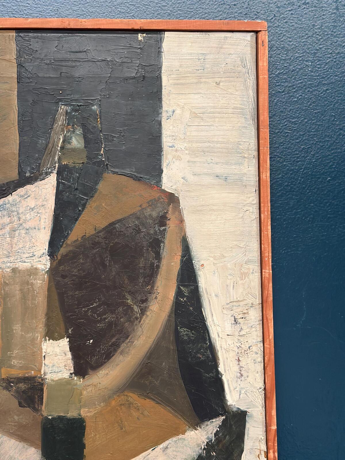 “Abstrakt Komposition” by Hans Fritzdorf (1927–1990)