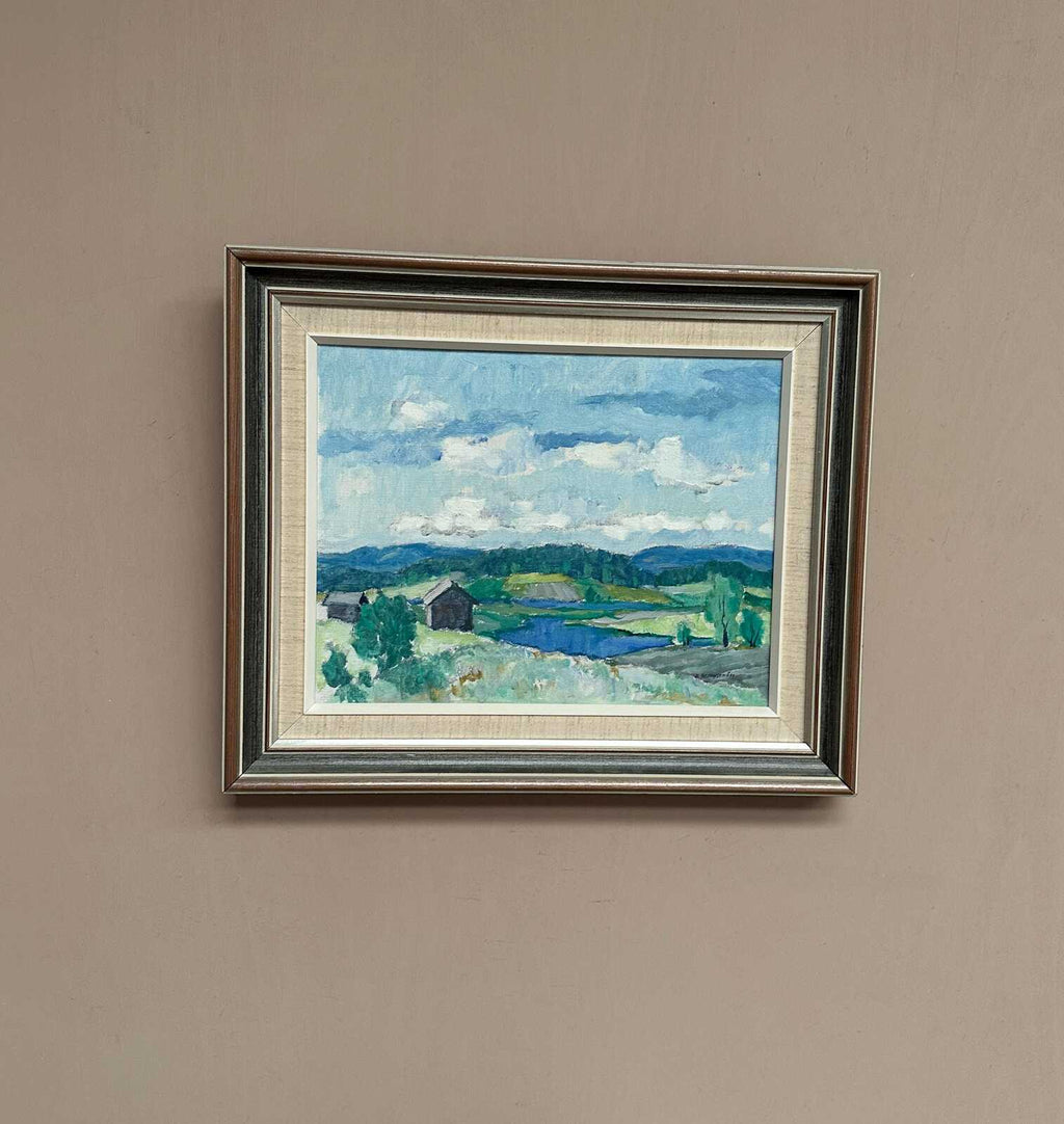 “Landscape” by Evald Hedenström (1909–1997)