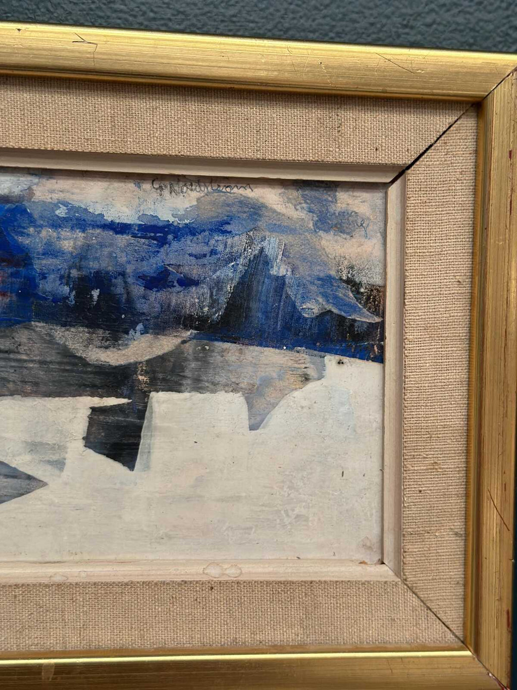 “Blue Composition” by Gunnar Nordström