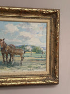 “Horses in a Pasture” by Einar Söderlund
