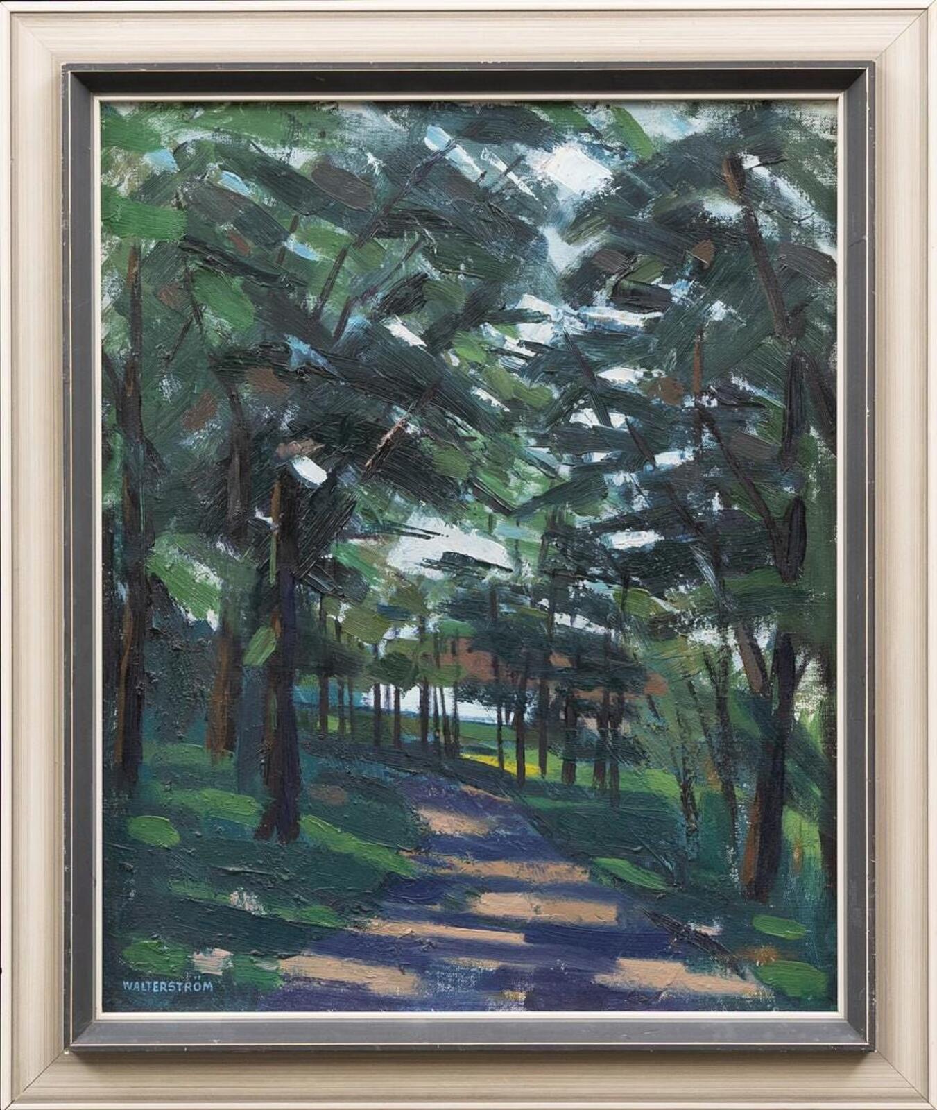 Forest Road III By Ingvar Walterström (1920–1988)