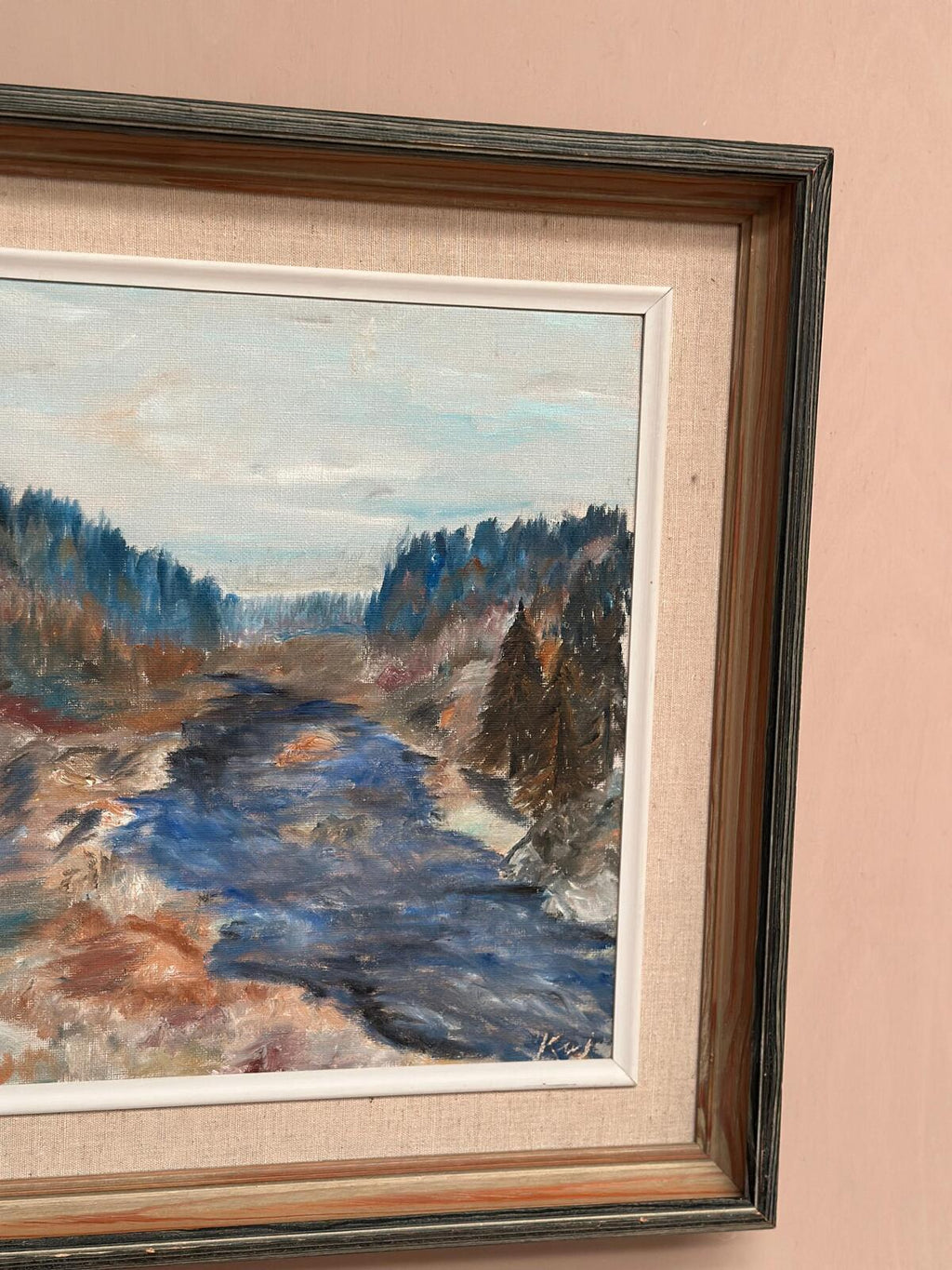 “Landscape with River and Forest” by Kaj