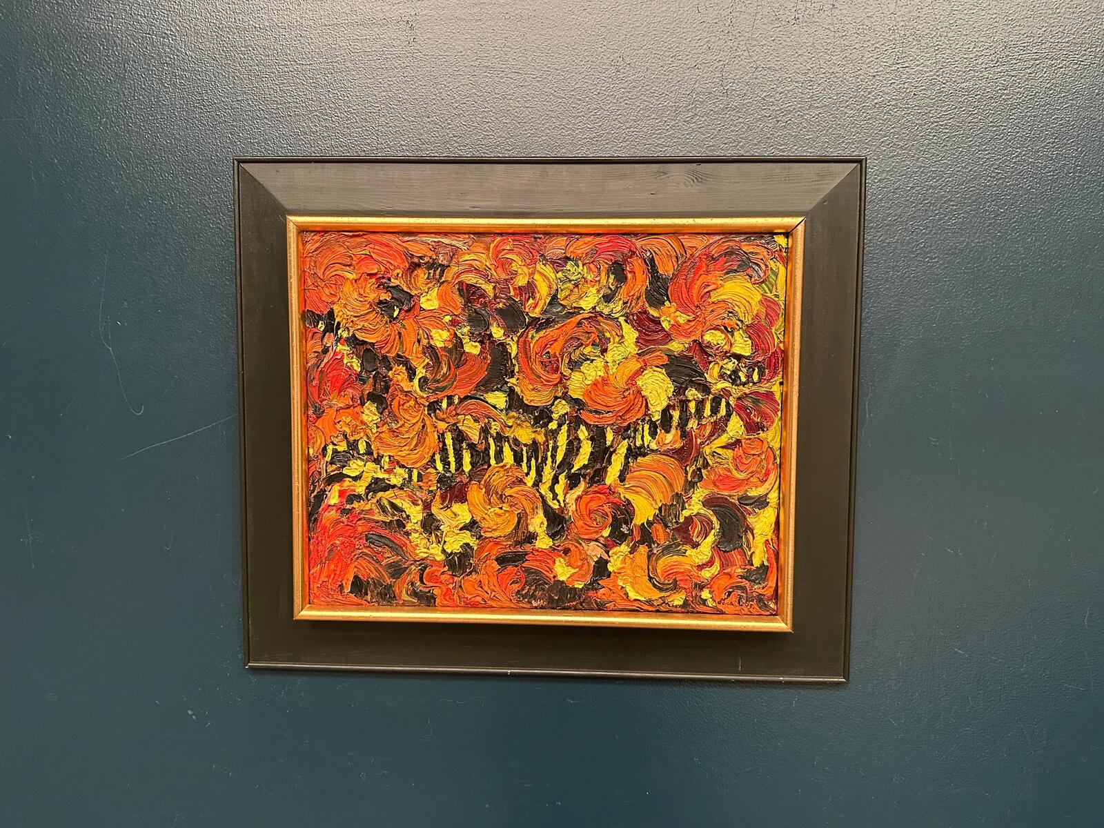 “Flowers” by Sarah Sandberg – Dated 1973