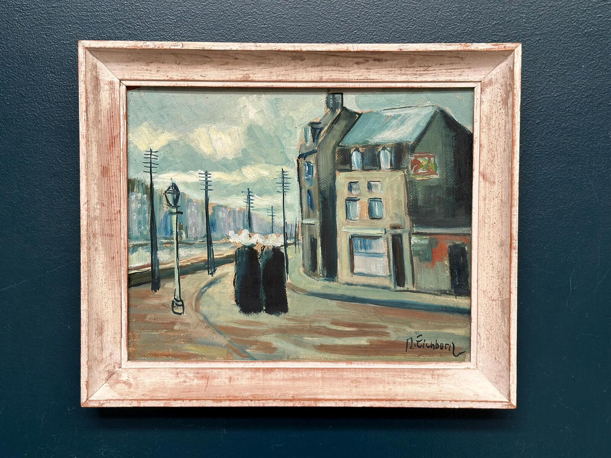 “Figures on Street” by R. Eichburn