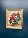 “Red Flower in Pot” by Gertrud Wiberg