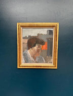 “Figure in Profile” by Sigrid Aminoff Oxenstierna 1974