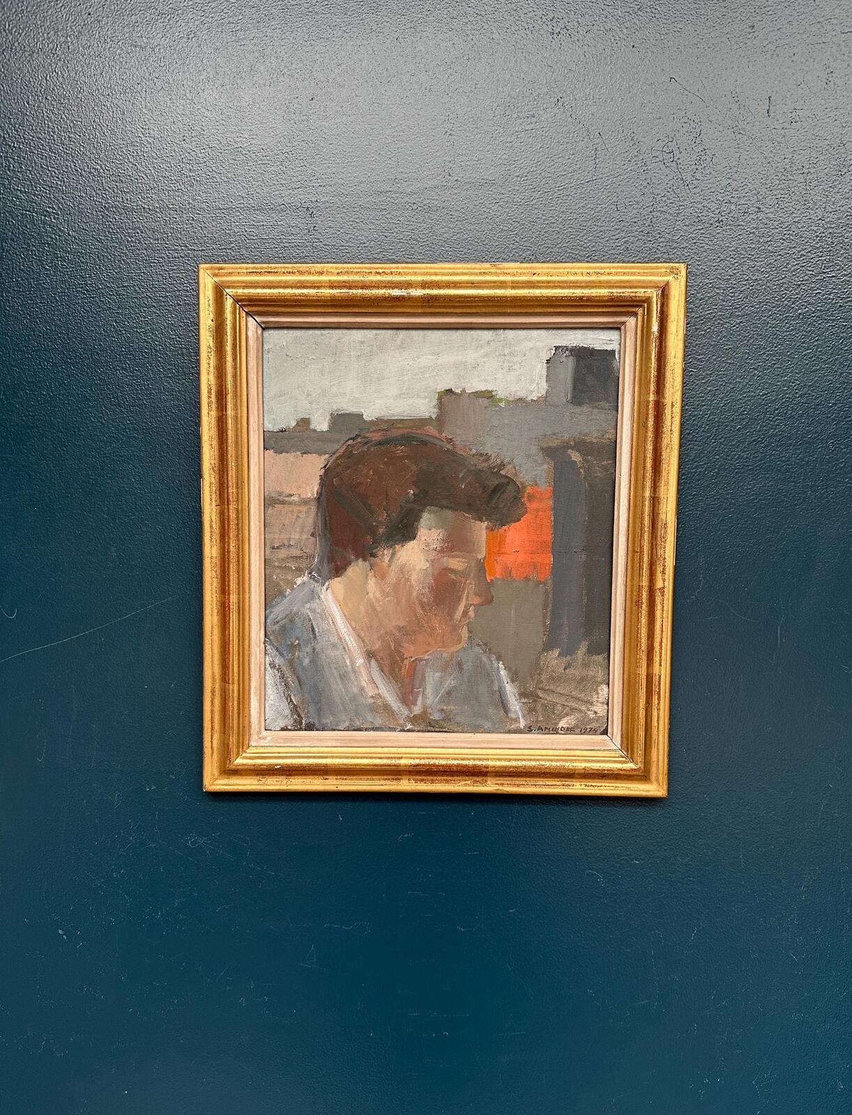 “Figure in Profile” by Sigrid Aminoff Oxenstierna 1974