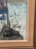 “Boats in Harbour” by Inge Camill