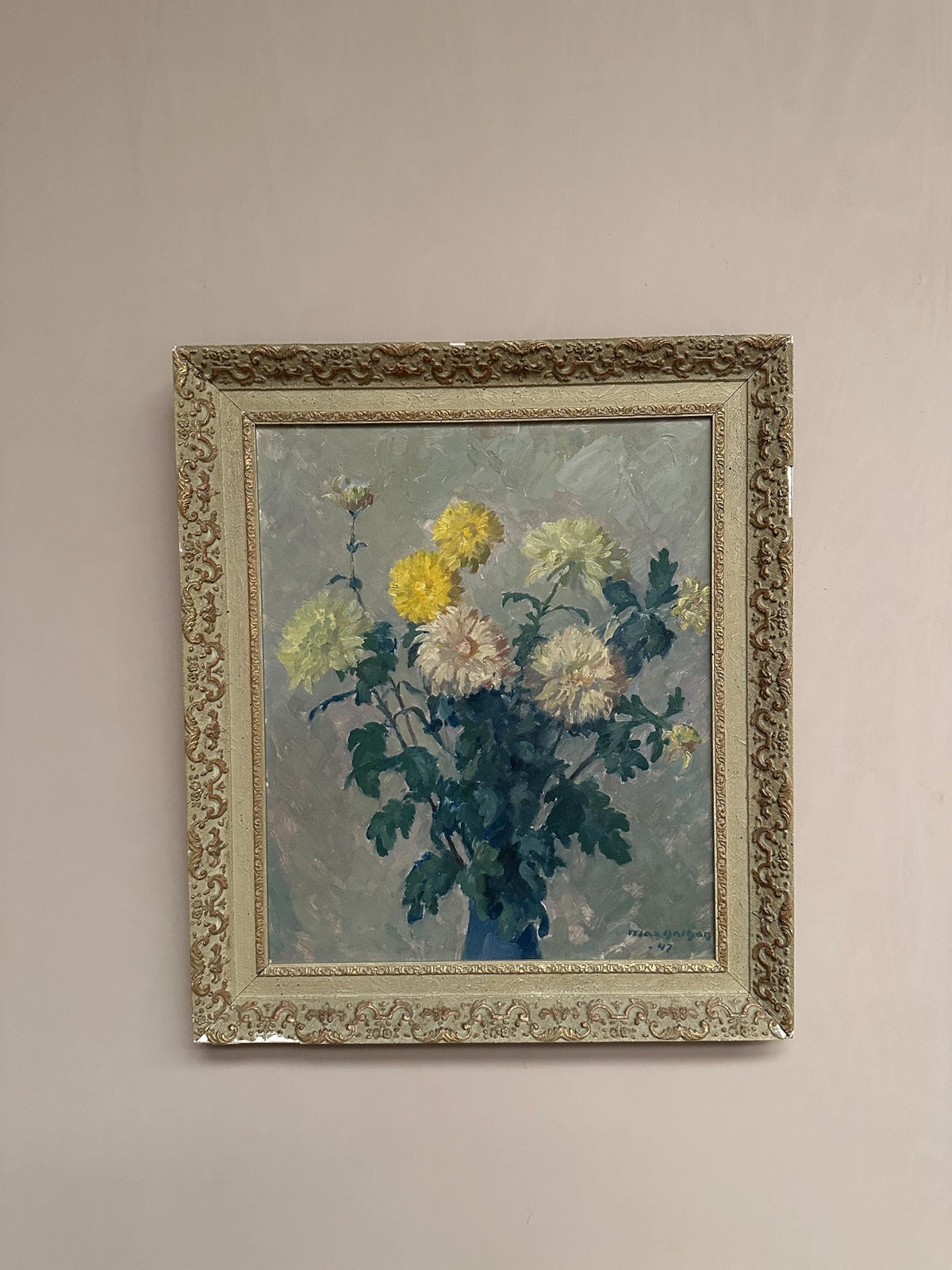 “Chrysanthemums” by Max Hellberg
