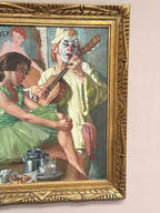 “Woman and Clown” by Philippe de Rougemont