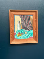 “Still Life with Fruits and Vase” by Sune Lindahl