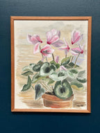 “Still Life with Pink Flowers ” by ADA