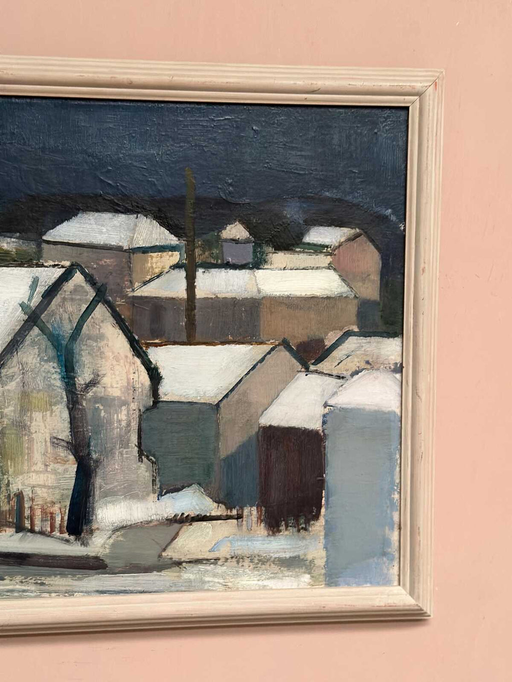 “Winter Night over the City” by Helmer Forslund