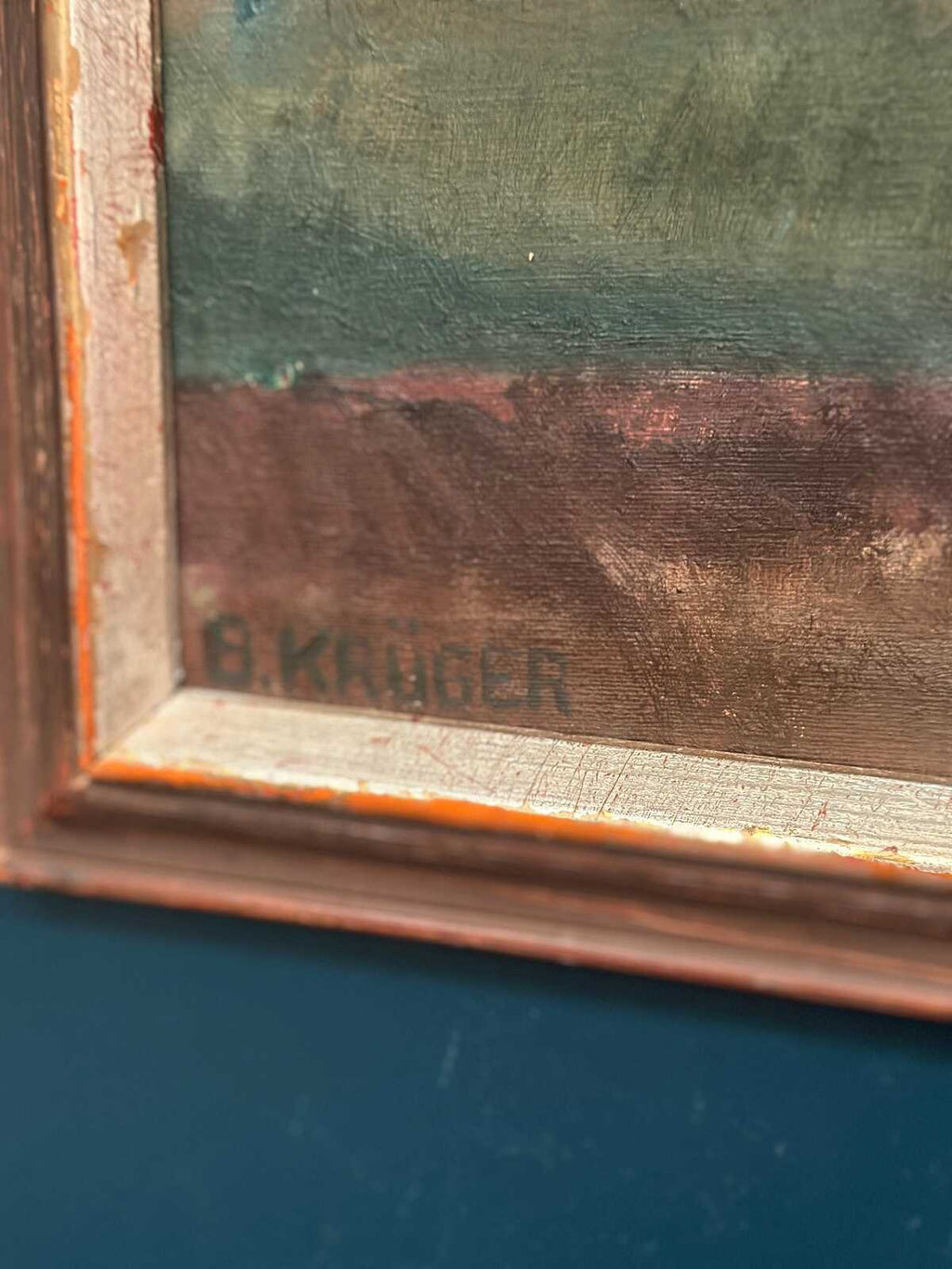 “Landskap med träd” by Britta Krüger