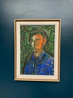 “Portrait” by Leonard Digris (1921–2003)