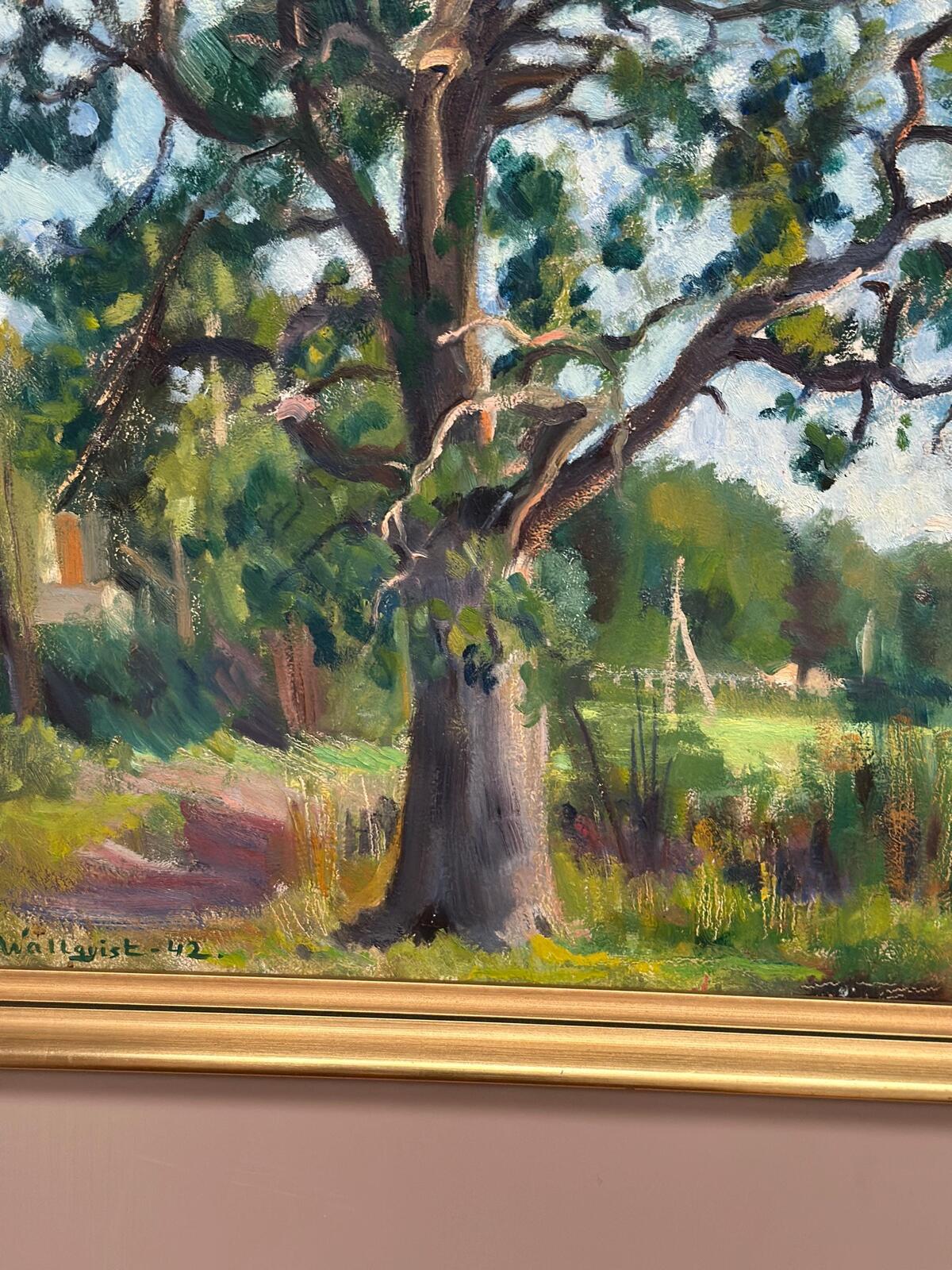 “Majestic Tree” by Sven Wallqvist (1909–1991)