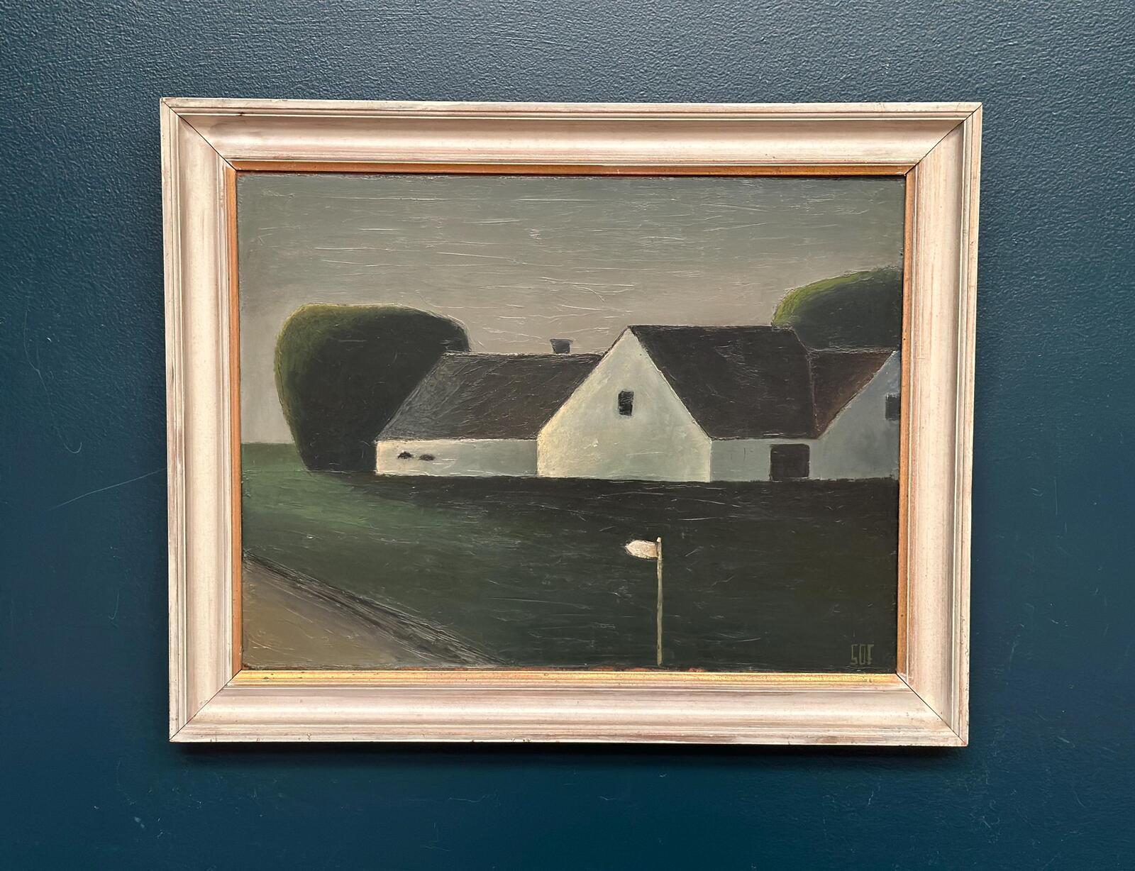 “Houses and Trees” by Svend O. Frederiksen