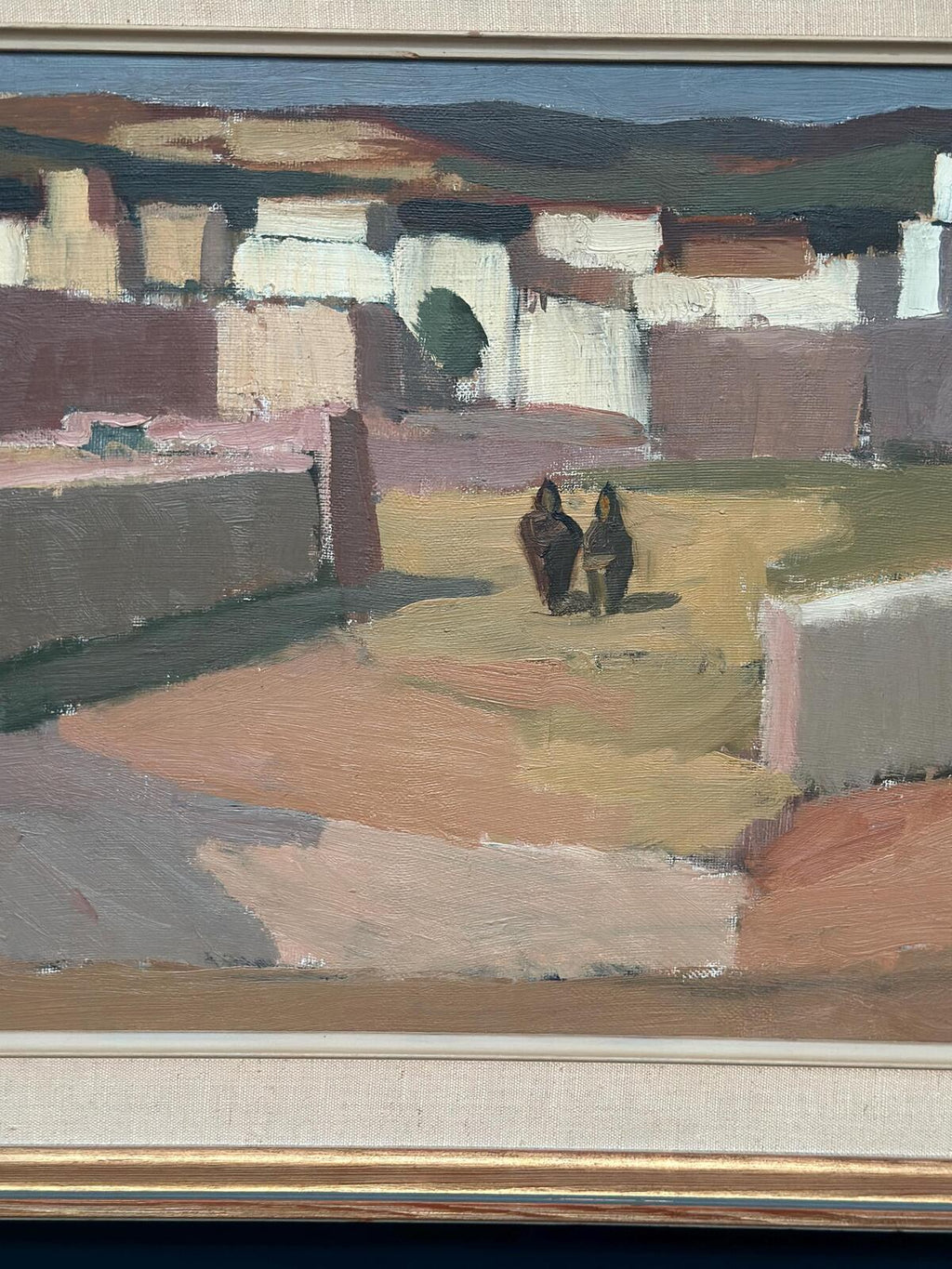 “Southern Village Landscape” by Rolf Norrman (1921–1964)