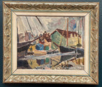 “Harbour Scene” by Sten Lindahl