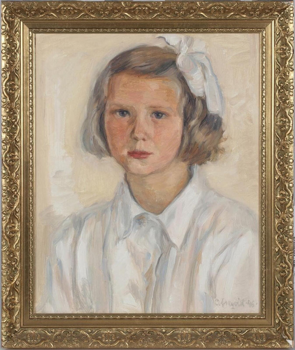 “Portrait of a Girl” by P. O. Linquist