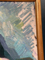 “Seated Woman” by Stig August Waldemar Åkervall (1919–1992)