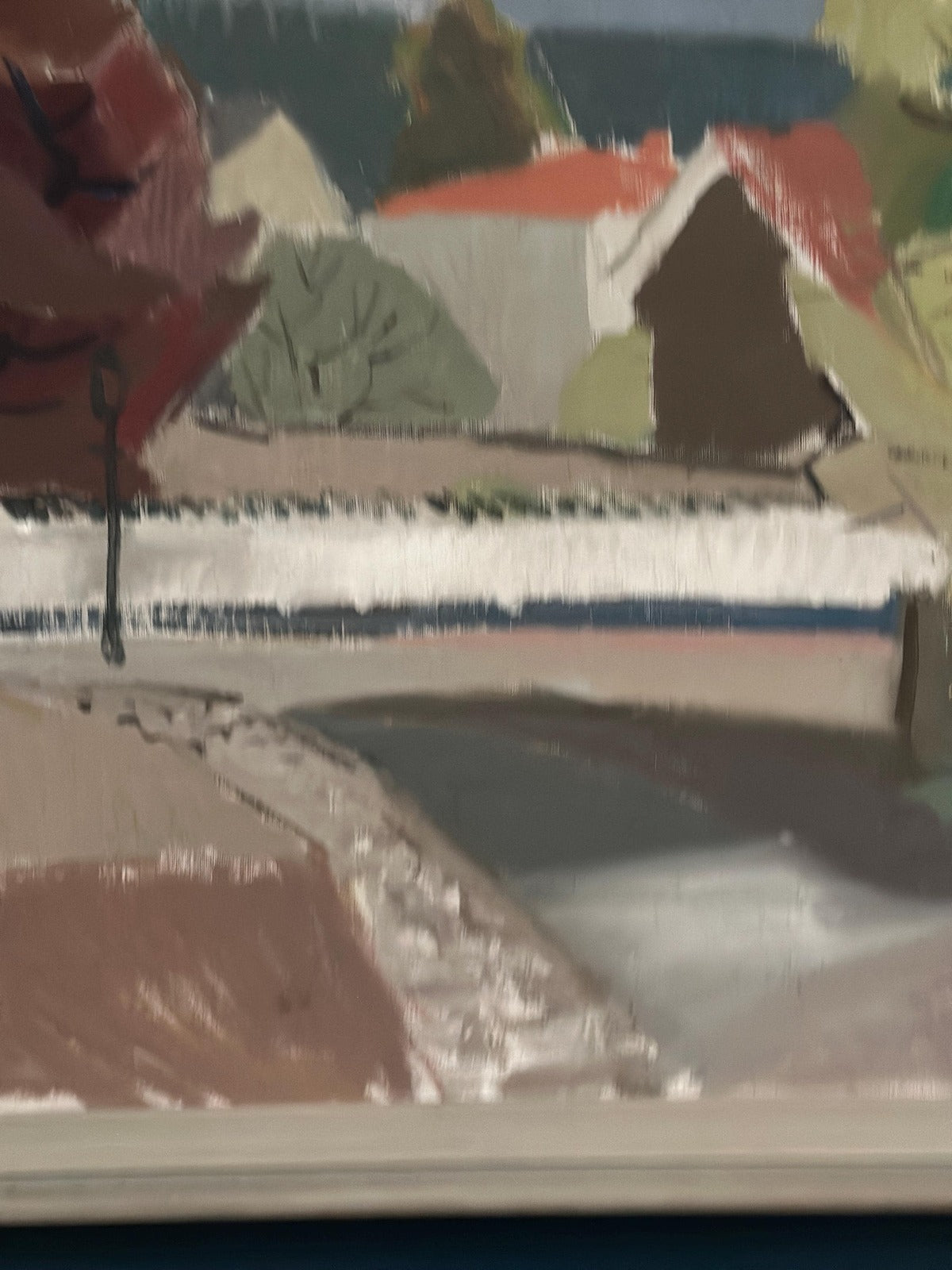 “Landscape” by Bengt Eklund (1916–1989)