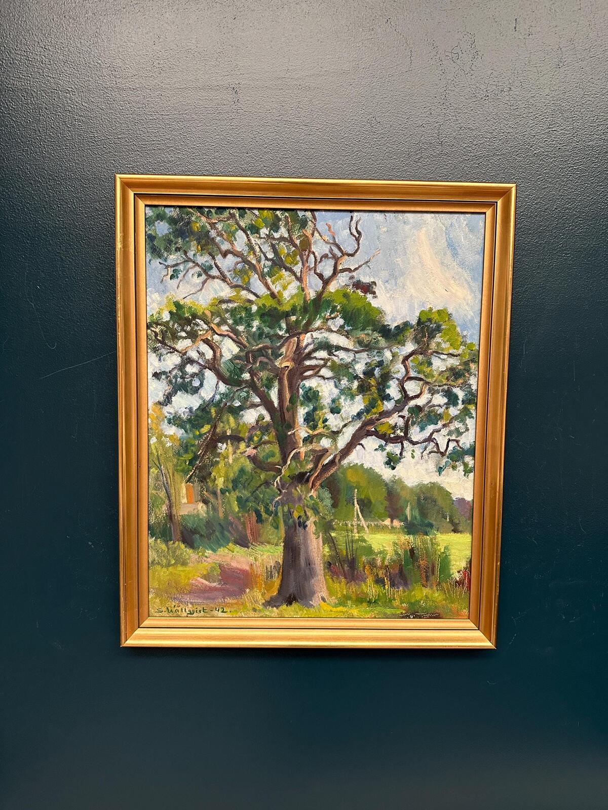 “Majestic Tree” by Sven Wallqvist (1909–1991)