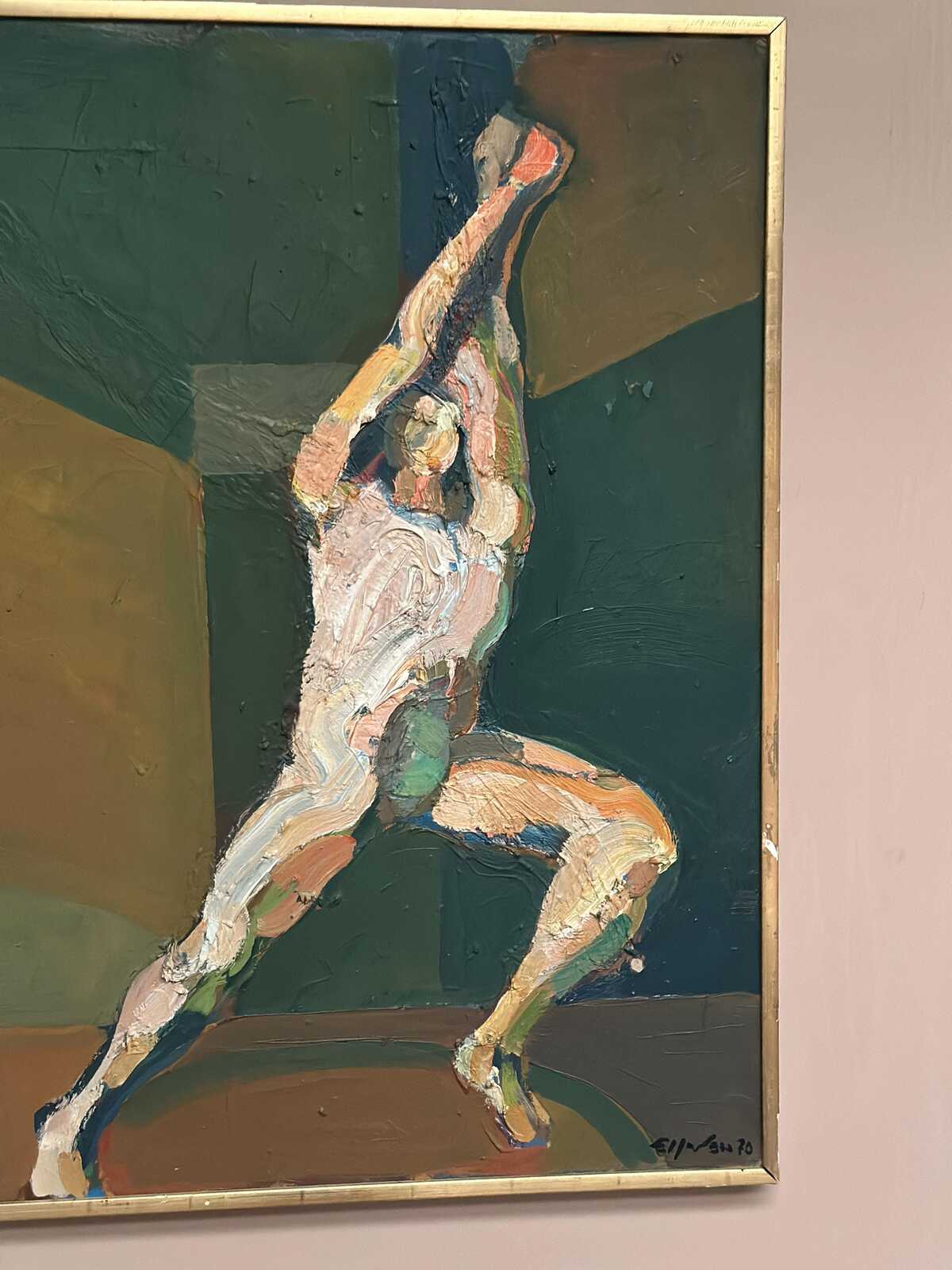 “Discus Thrower” by Eric Elfvén (1921–2008)
