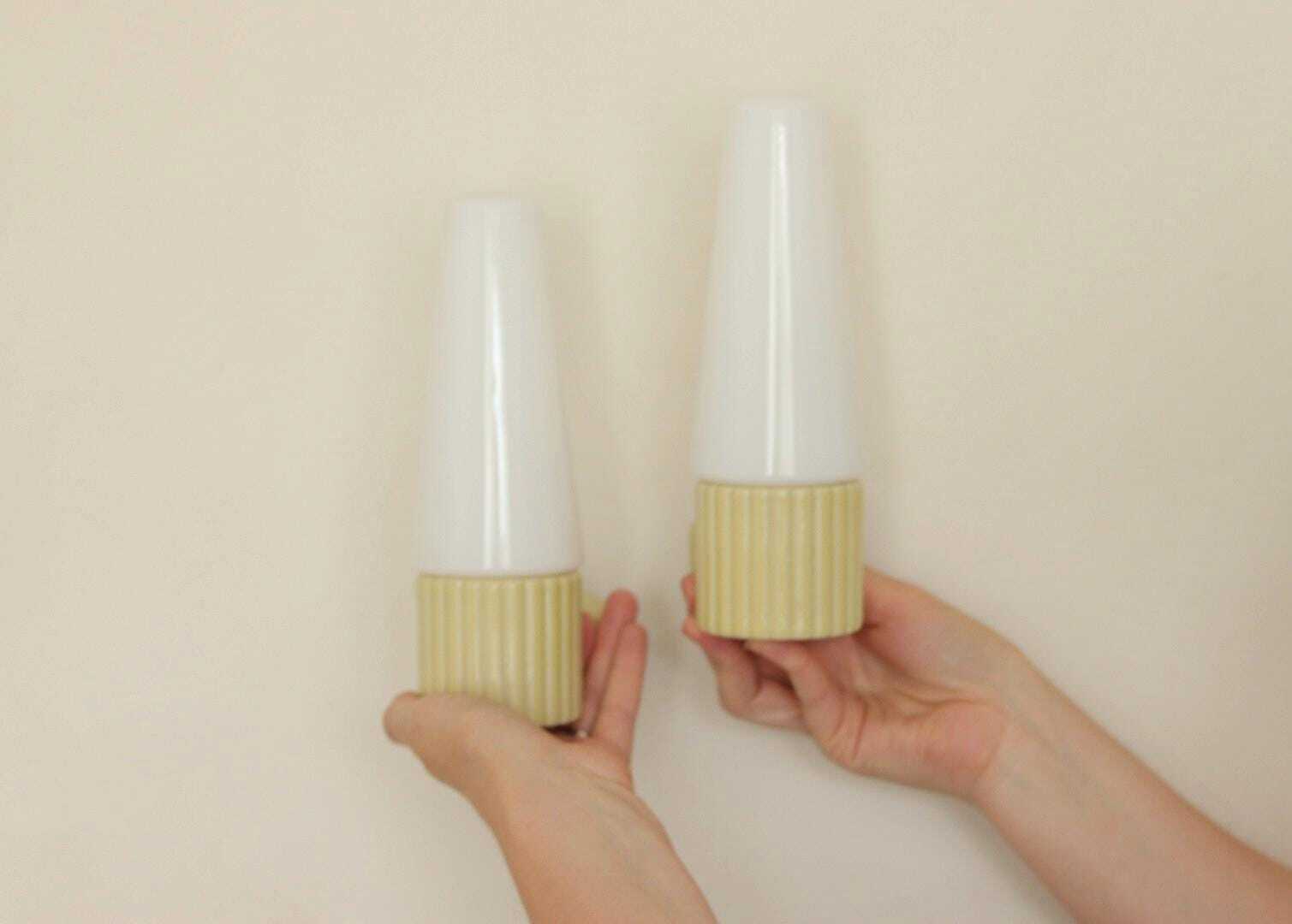 Pair of Swedish Wall lamps designed by SIGVARD BERNADOTTE for IFÖ