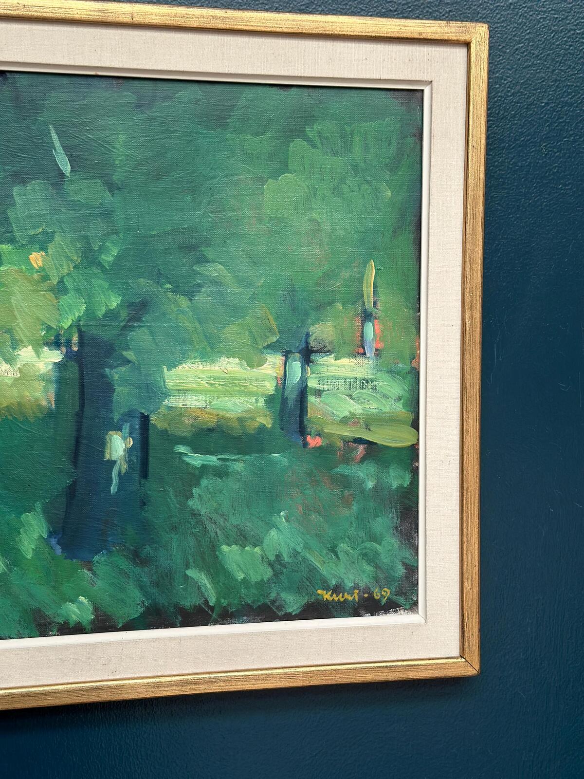 “Forest Grove” by Kurt Rubank (1923–2006) – Dated 1969