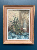 “Still Life with Glass Bottle” by Lars Falk