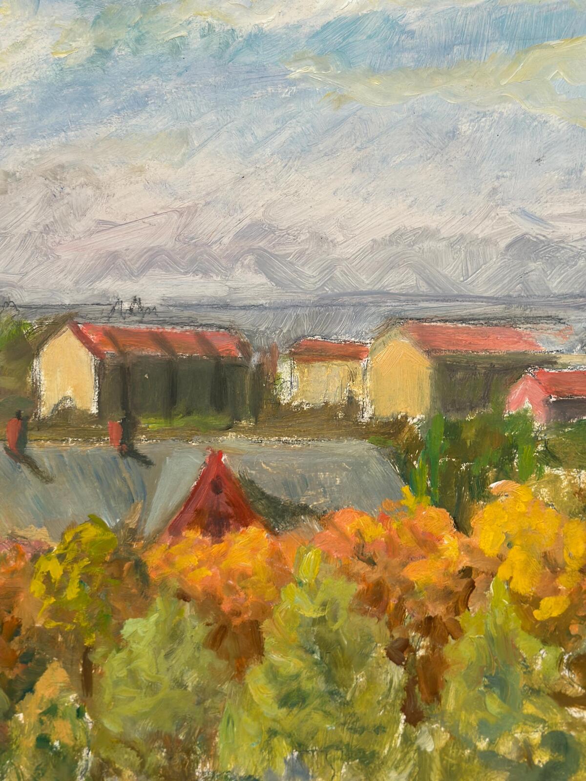 “Cityscape in Autumn Colors” by Hedvig Tegnér