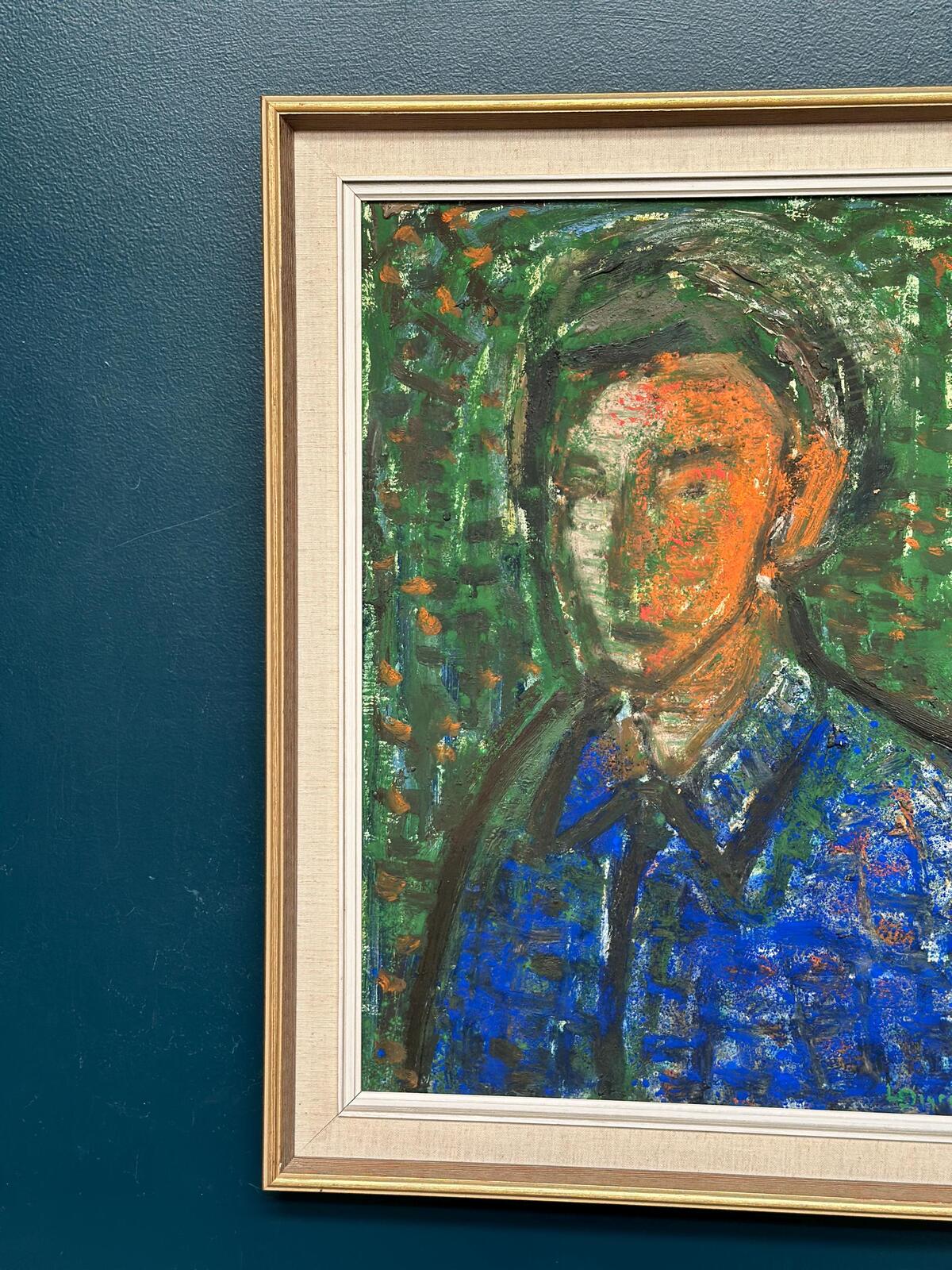 “Portrait” by Leonard Digris (1921–2003)