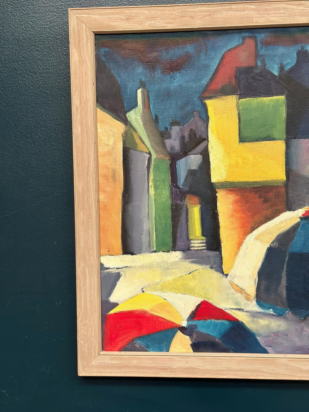 “Cityscape with House Facades” by Ebbe Höglund